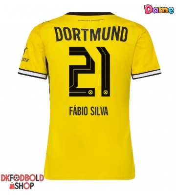 Borussia Dortmund Fabio Silva #21 Hjemmebanetrøje Dame 2026-27 Kort ærmer